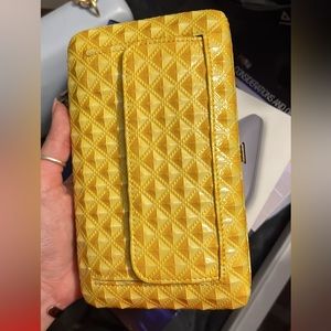 Yellow wallet